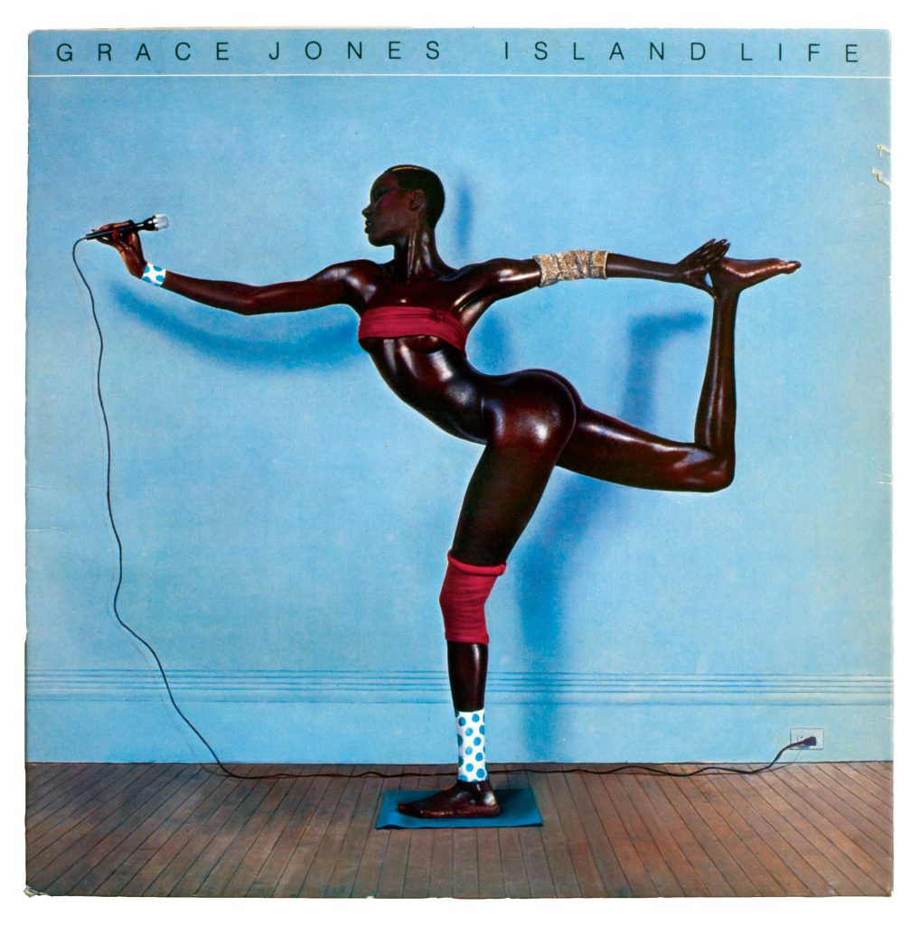  Jean-Paul Goude, Grace Jones, Island Life, 1985 © Island Records 