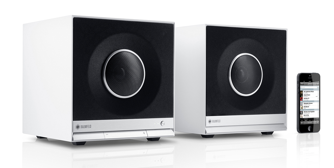 Raumfeld stereo cubes with Chromecast built-in