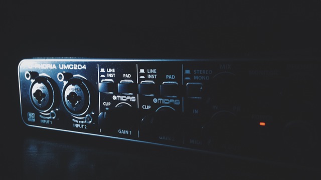 An audio interface for music recording