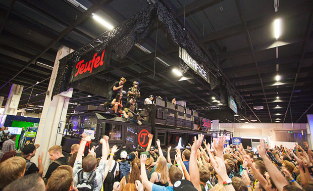 The Teufel Thundertruck at Gamescom