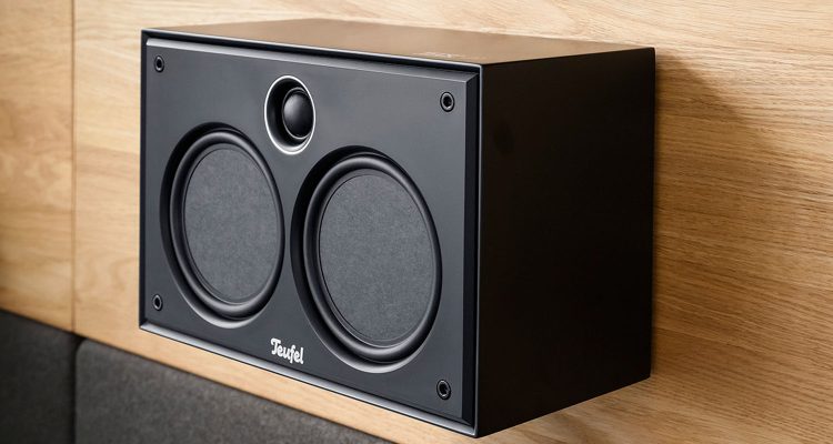 When To Wall Mount Speakers The Teufel Audio Blog - Flat Speakers Wall Mounted