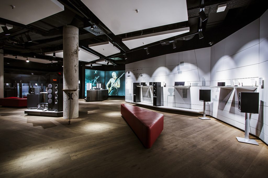 The interior of Berlin's Teufel Flagshipstore