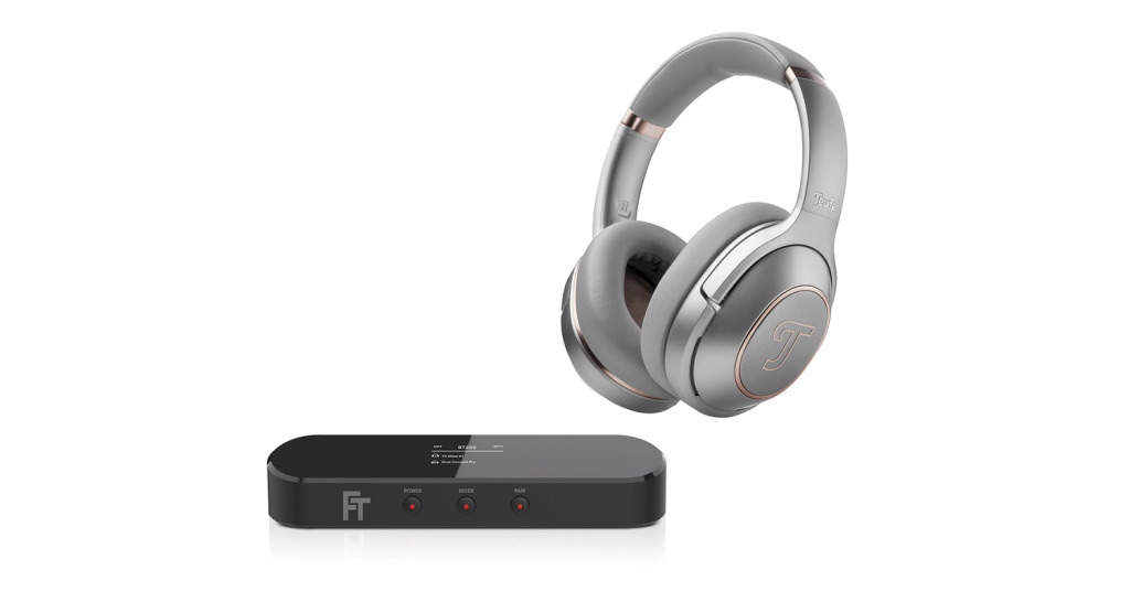 Teufel BT Link Bluetooth Adapter REAL BLUE PRO Kopfhörer mit FeinTech BT200 Bluetooth Audio Sender